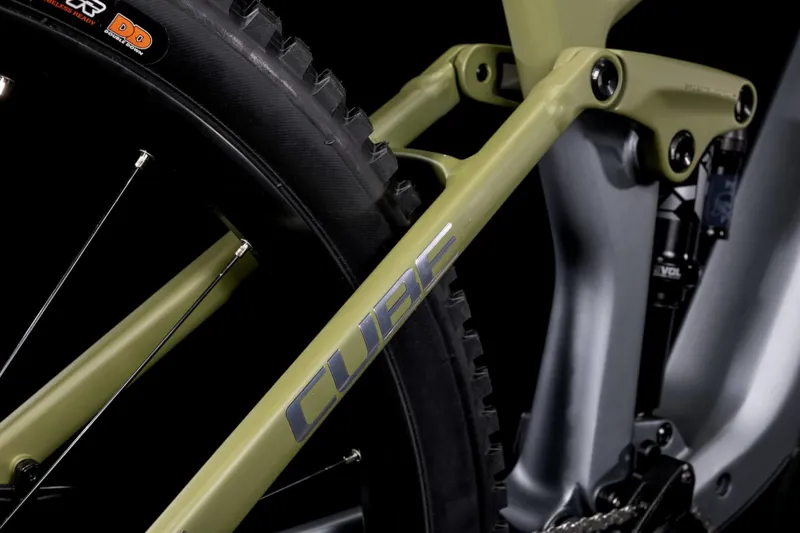 Cube Stereo Hybrid 140 HPC TM 750 Electric Mountain Bike 2022 Grey-2